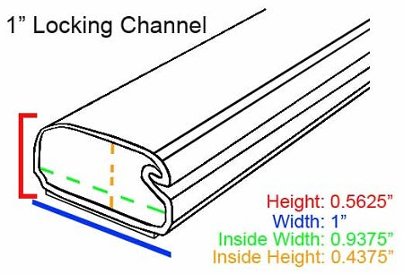 Locking Channels & Wire Clips