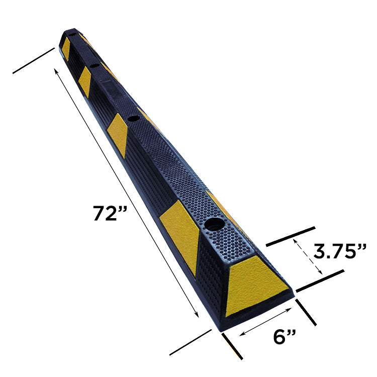 Duty Rubber Parking Block Curbs