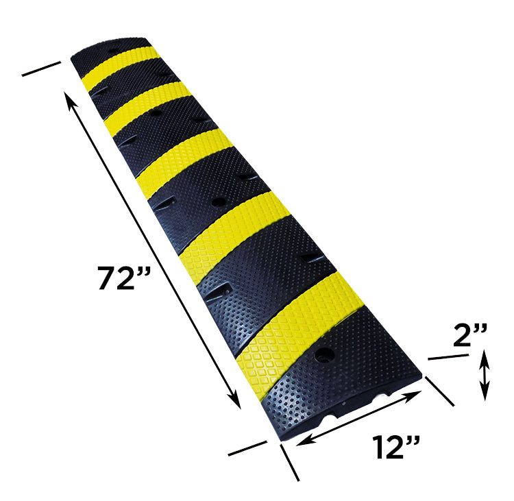 Modular Rubber Traffic Speed Bumps