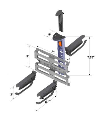 Cable-Safe - The Complete UNDER Desk Cable Manager