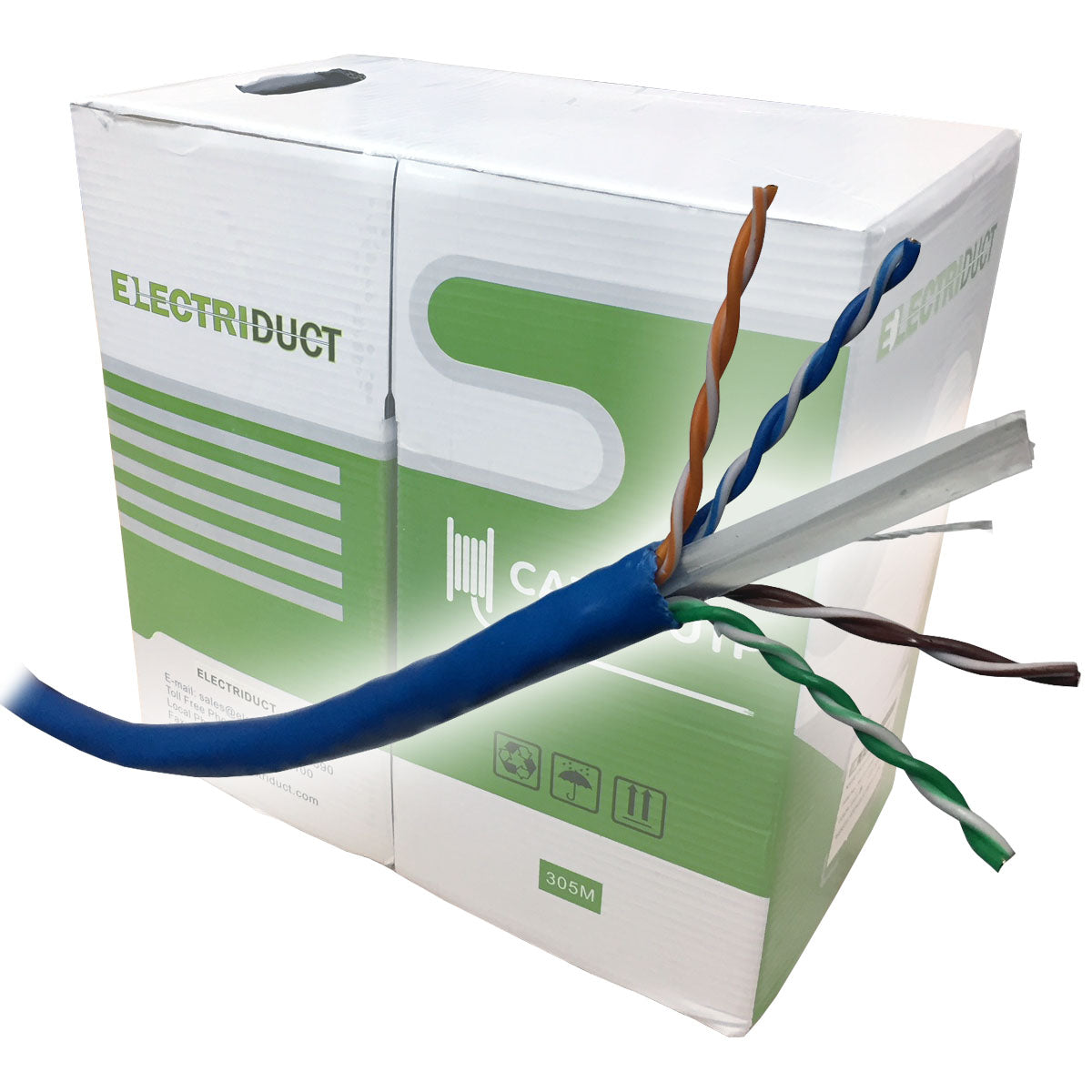 Cat6 Solid Wire UTP PVC Network Data Cables