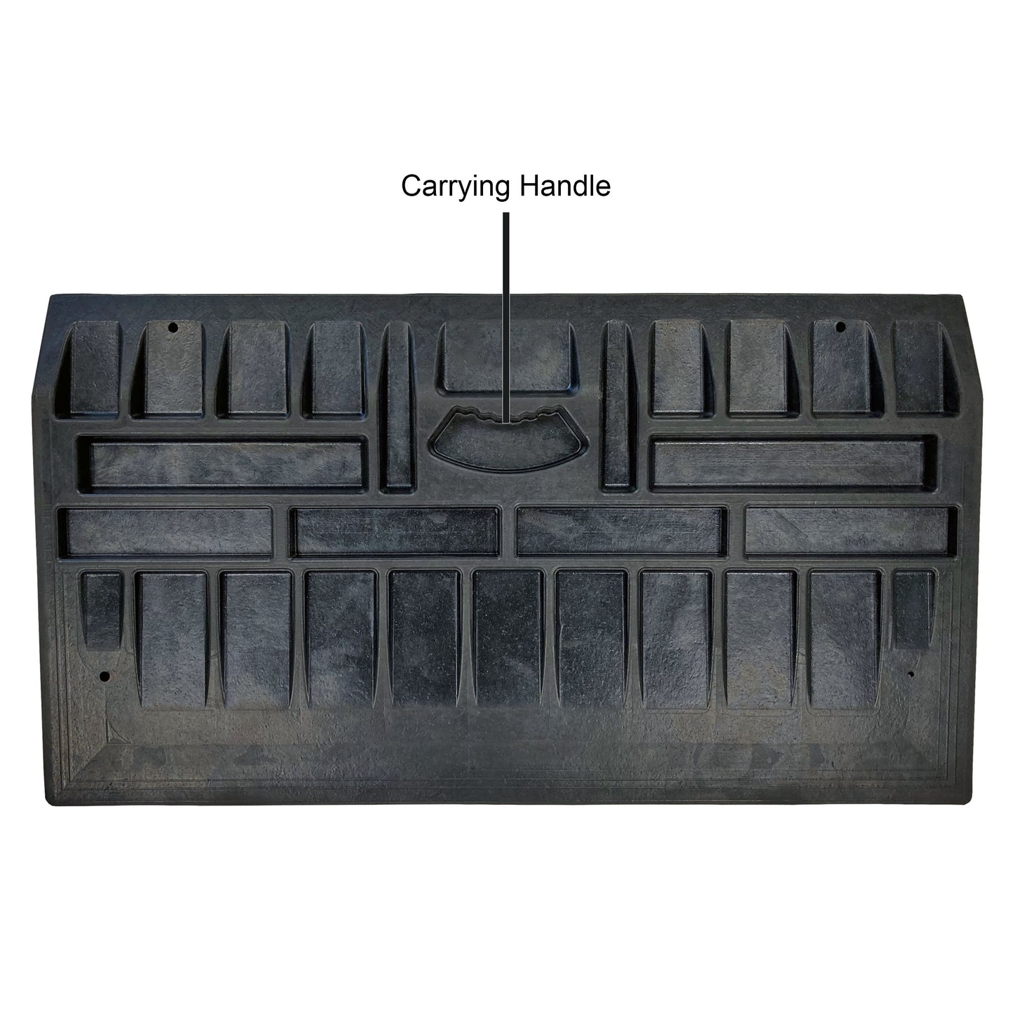 Universal Pedestrian & Wheelchair Rubber Ramp for Cable Protectors