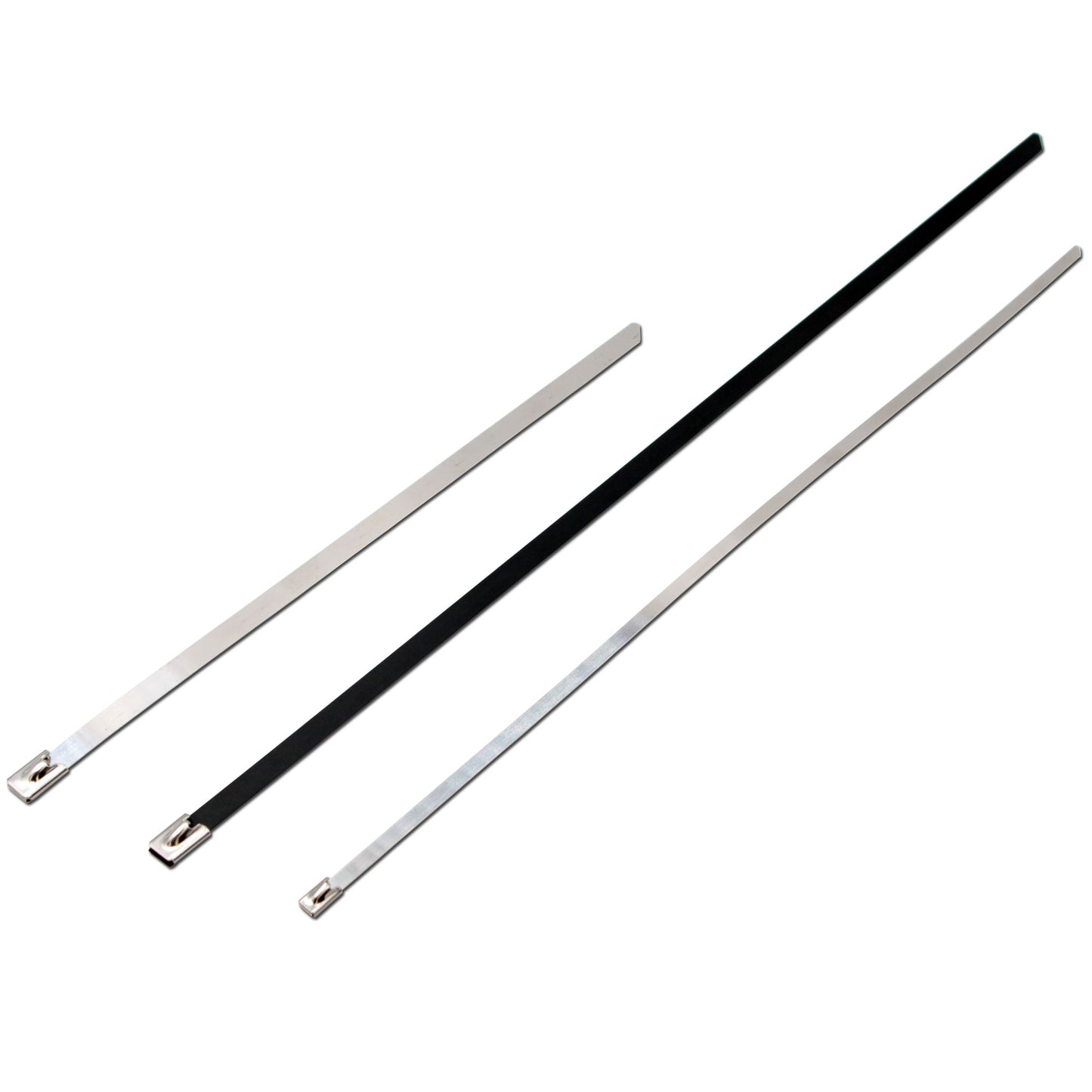 UV Resistant 316 Stainless Steel Cable Ties - (220 to 310 lbs)