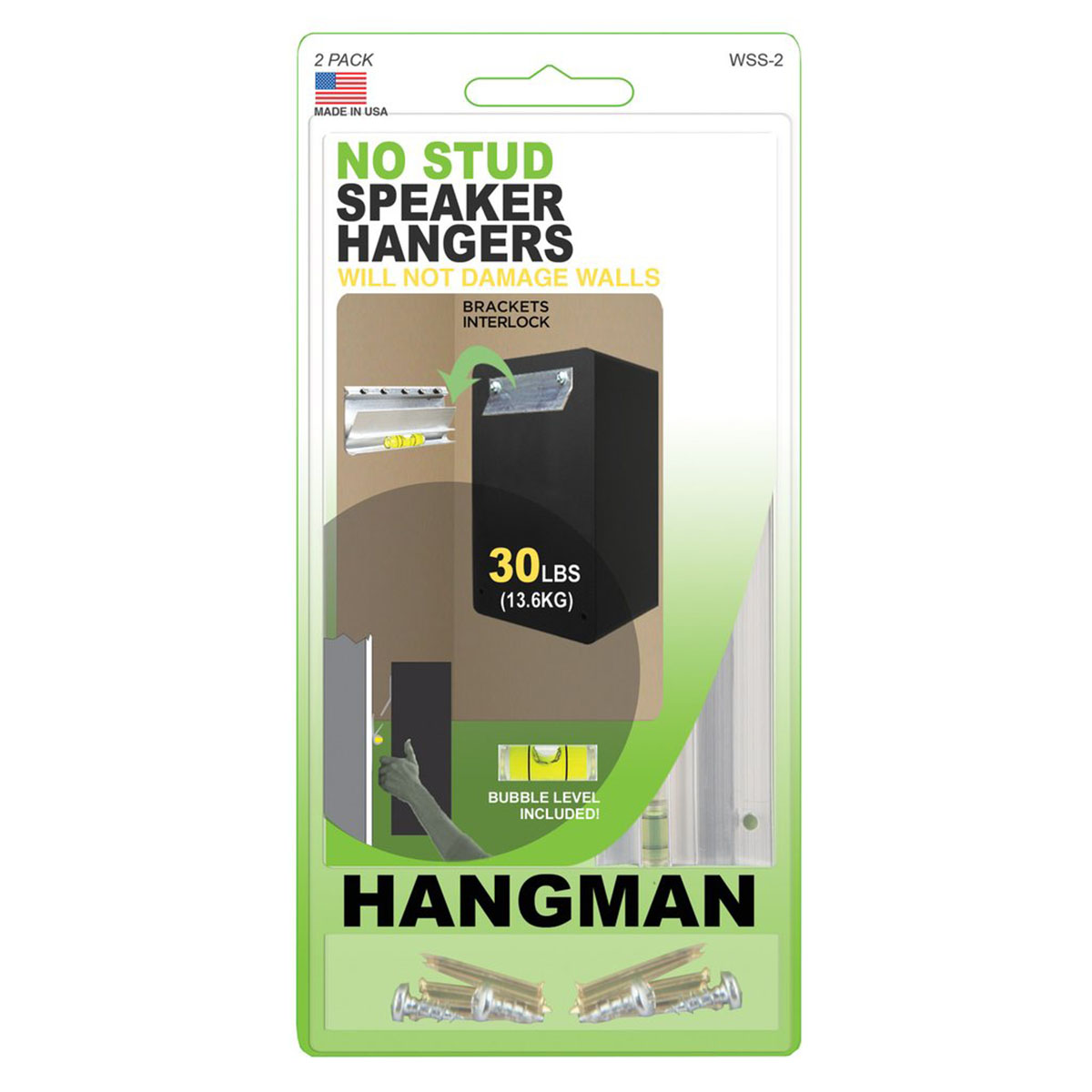Hangman No Stud Speaker Hangers
