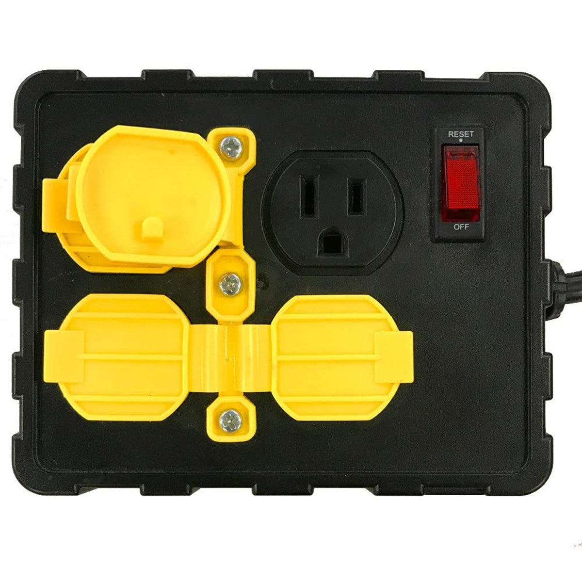 Tower Manufacturing 4 Outlet 15 AMP Circuit Breaker Power Box