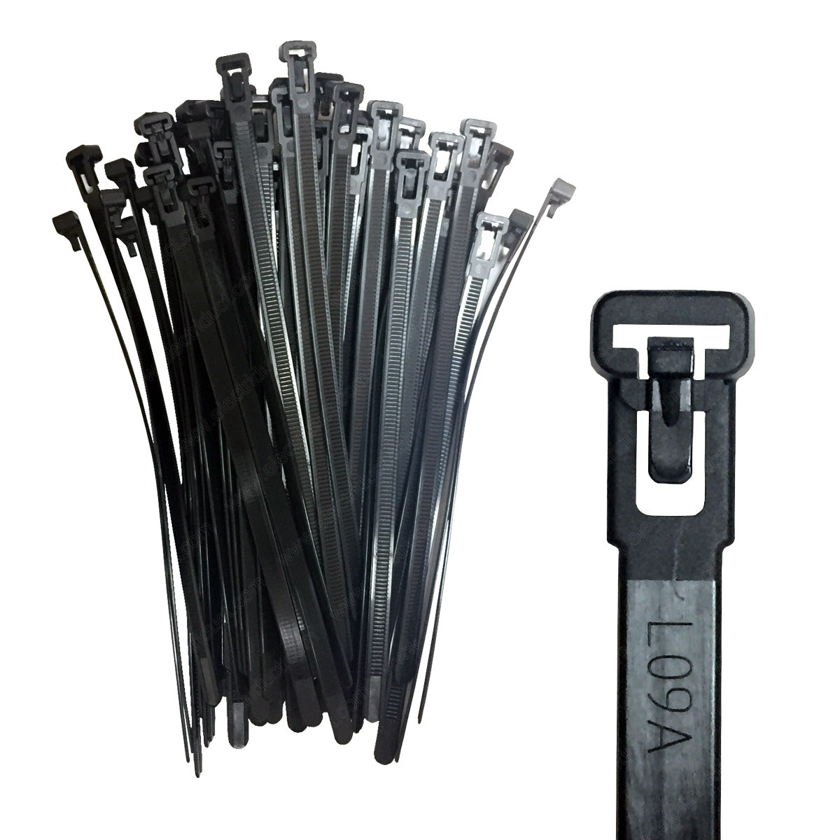 Releasable Cable Ties - (50lbs)