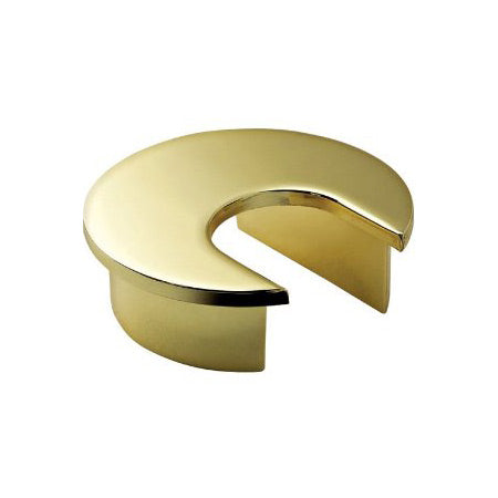Round Metallic Finish Plastic Desk Grommets
