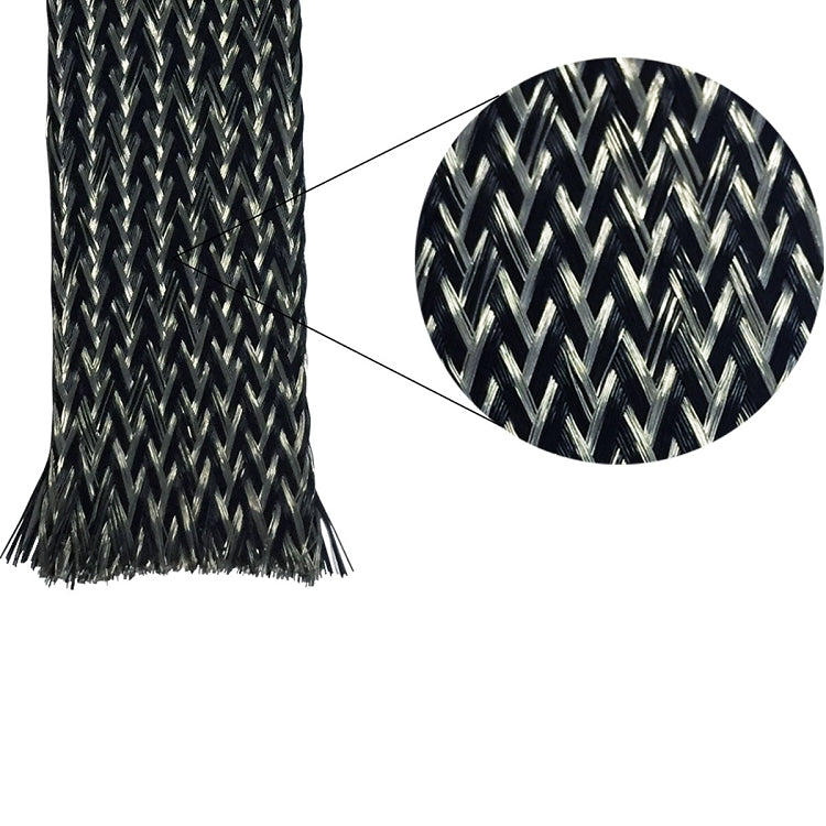Tinned Copper Metal / PET Weave Braided Sleeving