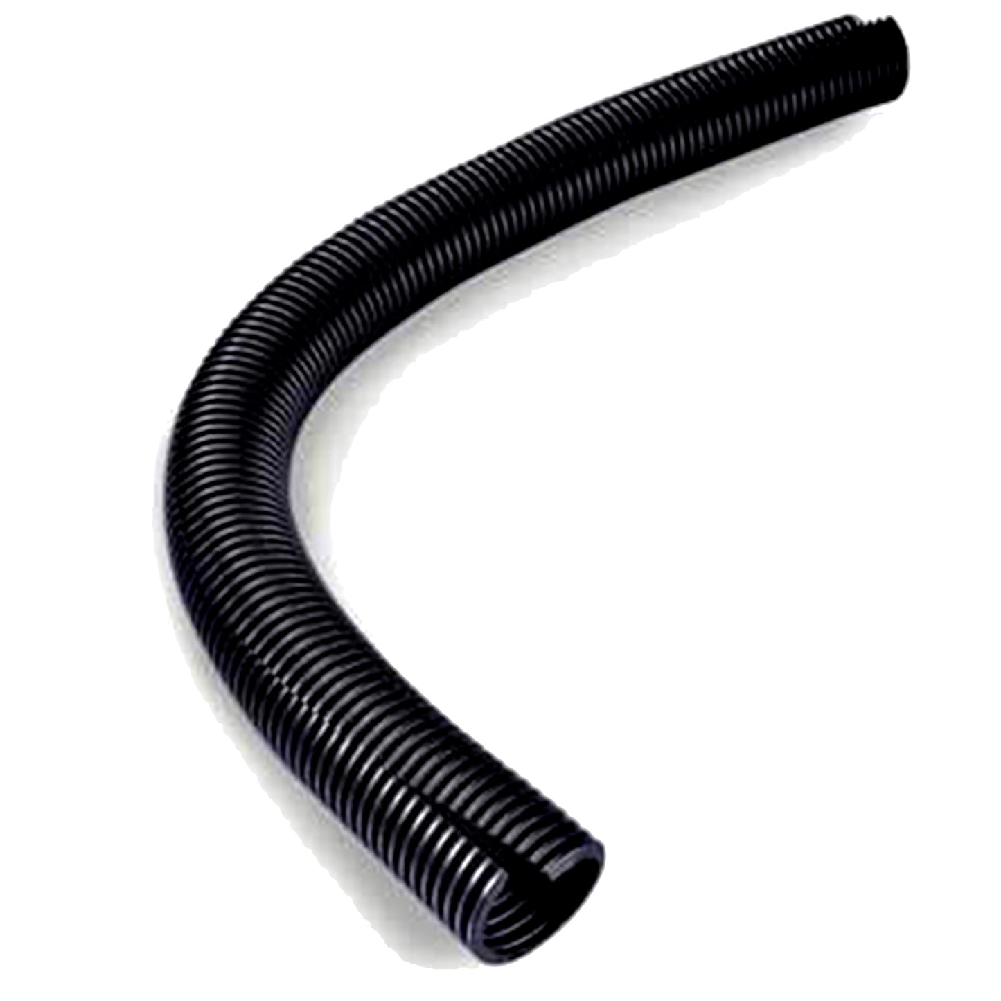 Tubo flexible de polietileno negro para cables - Dividido