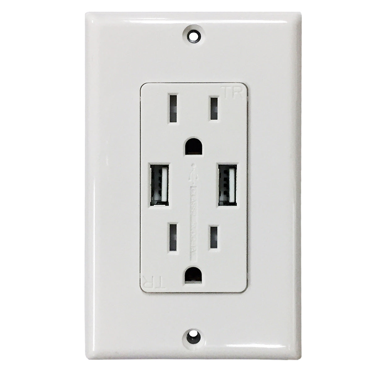 Duplex Receptacles with USB Ports