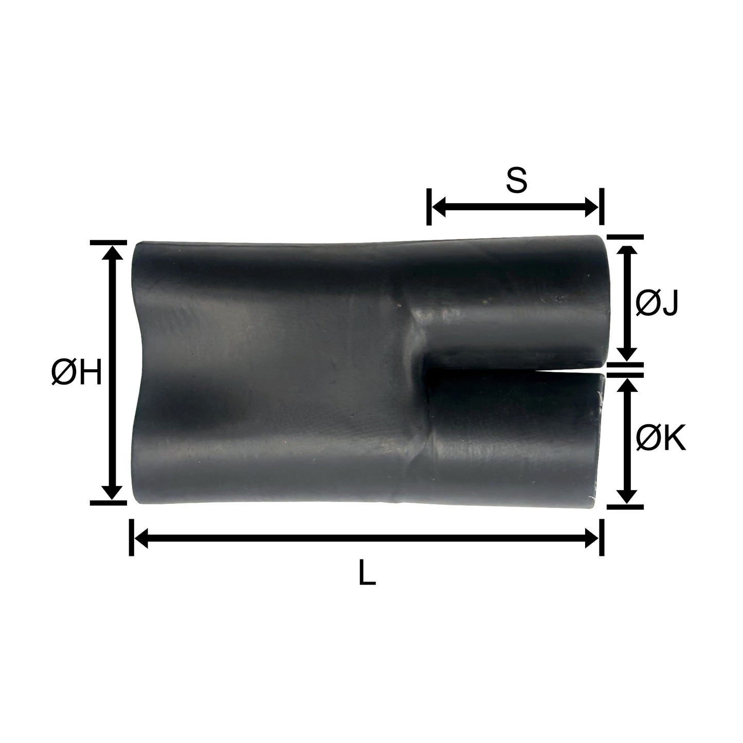 Y Transition Flame Retardant Heat Shrink Boots