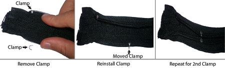 Zipper Sleeve Braided Wrap