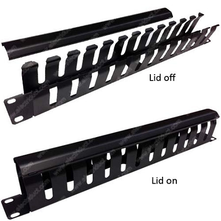 19" Universal Horizontal Cable Managers