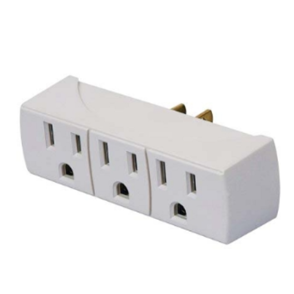 3-Outlet Grounding Tap