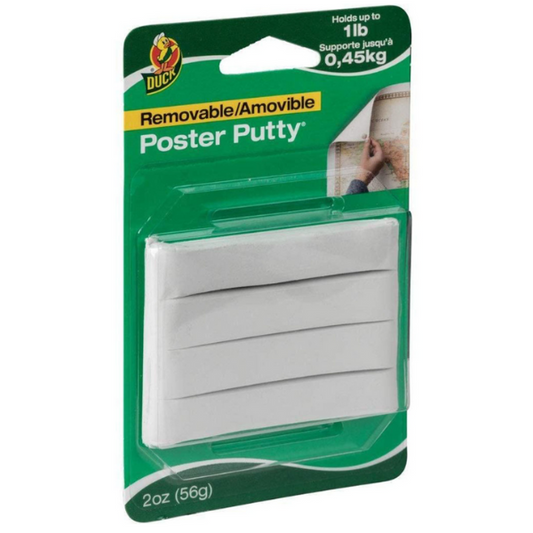 Reusable and Removable Mounting Poster Putty - Duck Brand