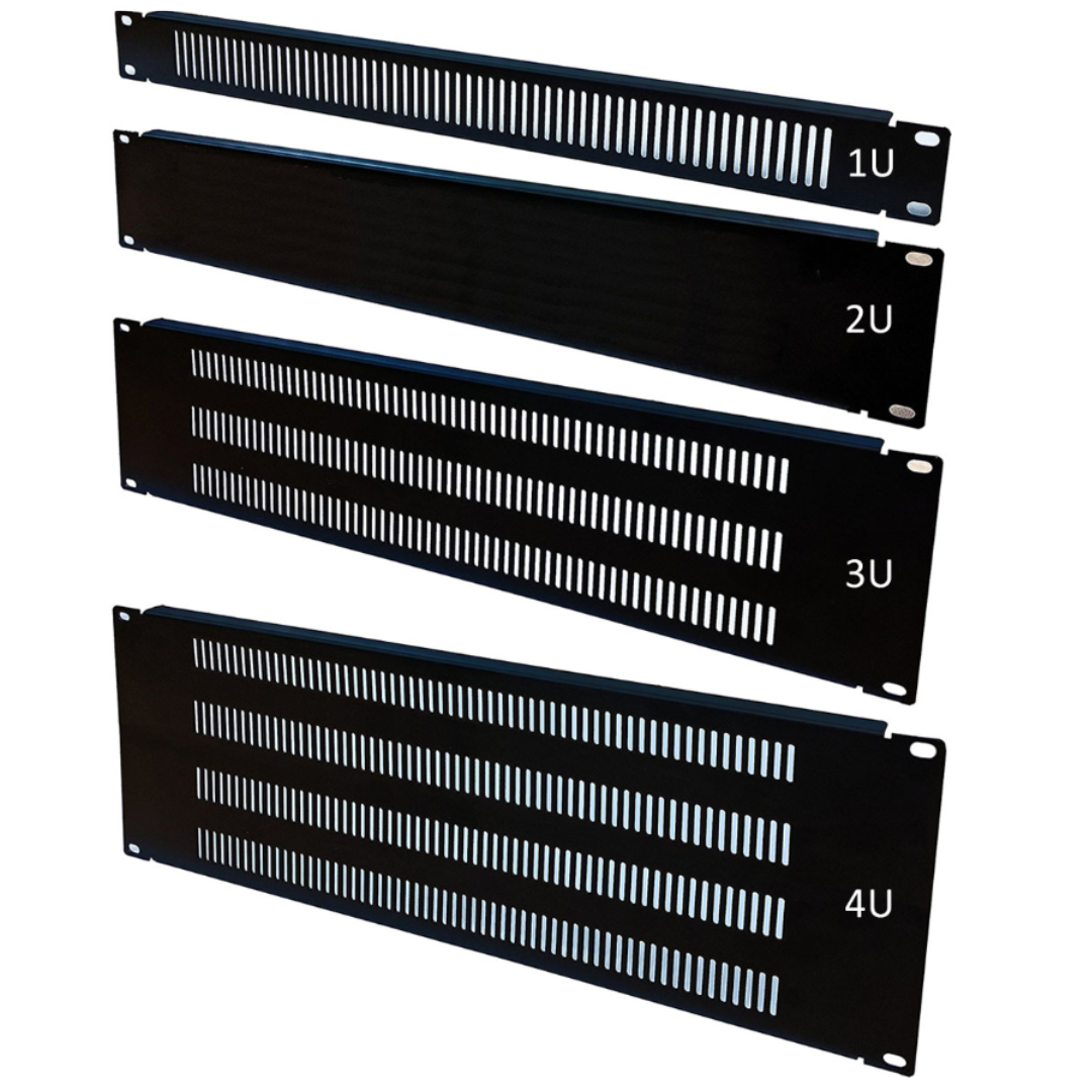 19" Universal Blank Rack Mount Panels