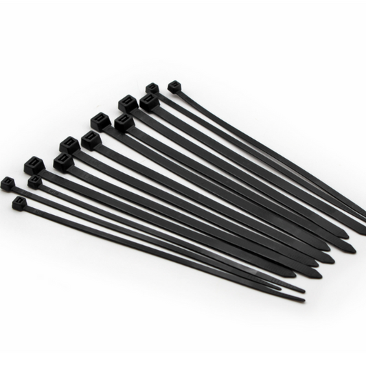 UV & Weather Resistant Nylon Cable Ties (50 to 250lbs)
