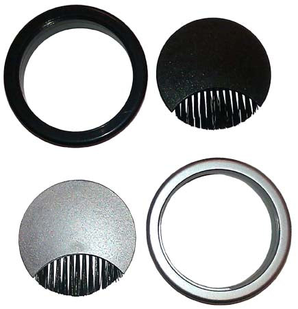 2" & 2.375" Plastic Brush Desk Grommets