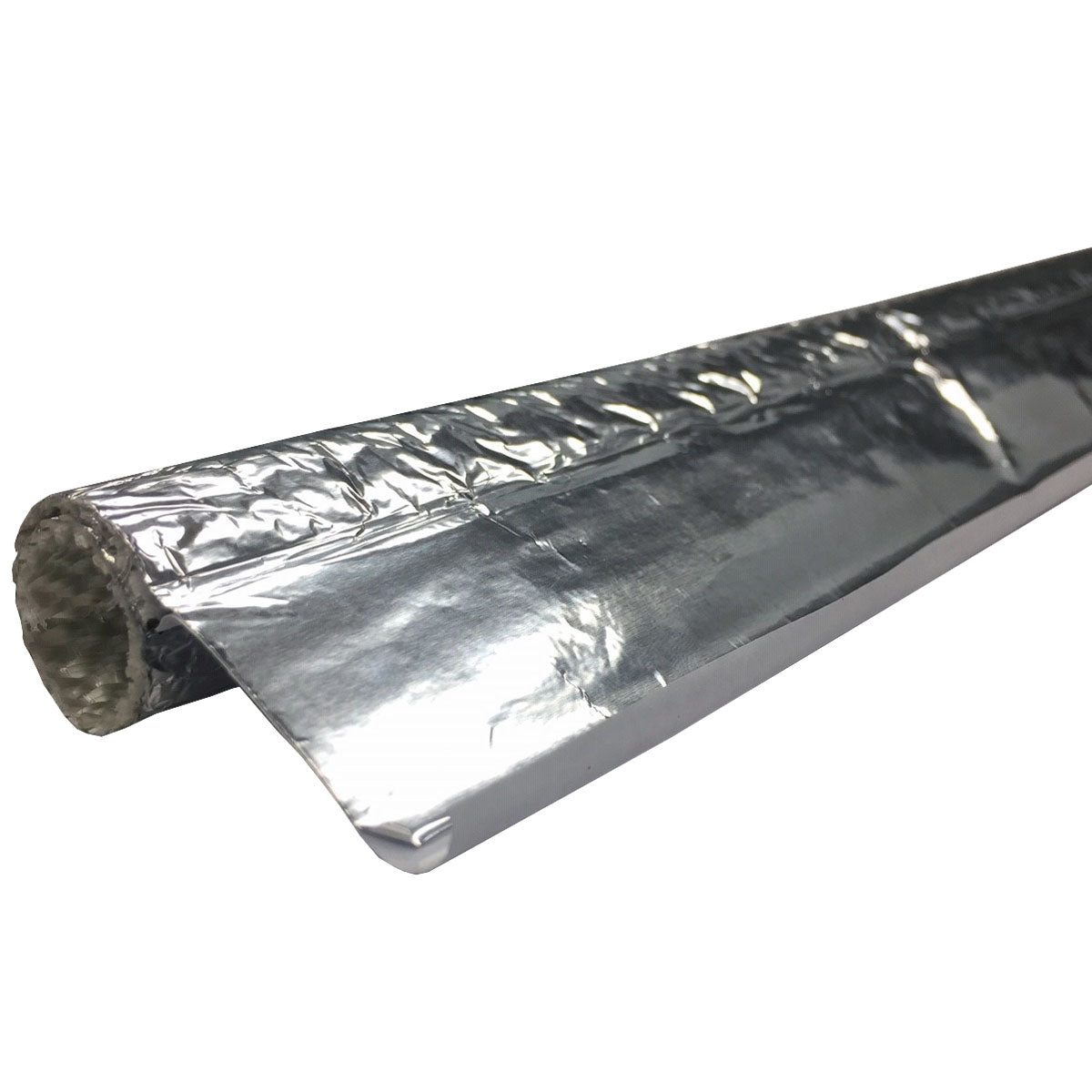 Aluminum Heat Reflective Fiberglass Side Entry Self-Closing Sleeving