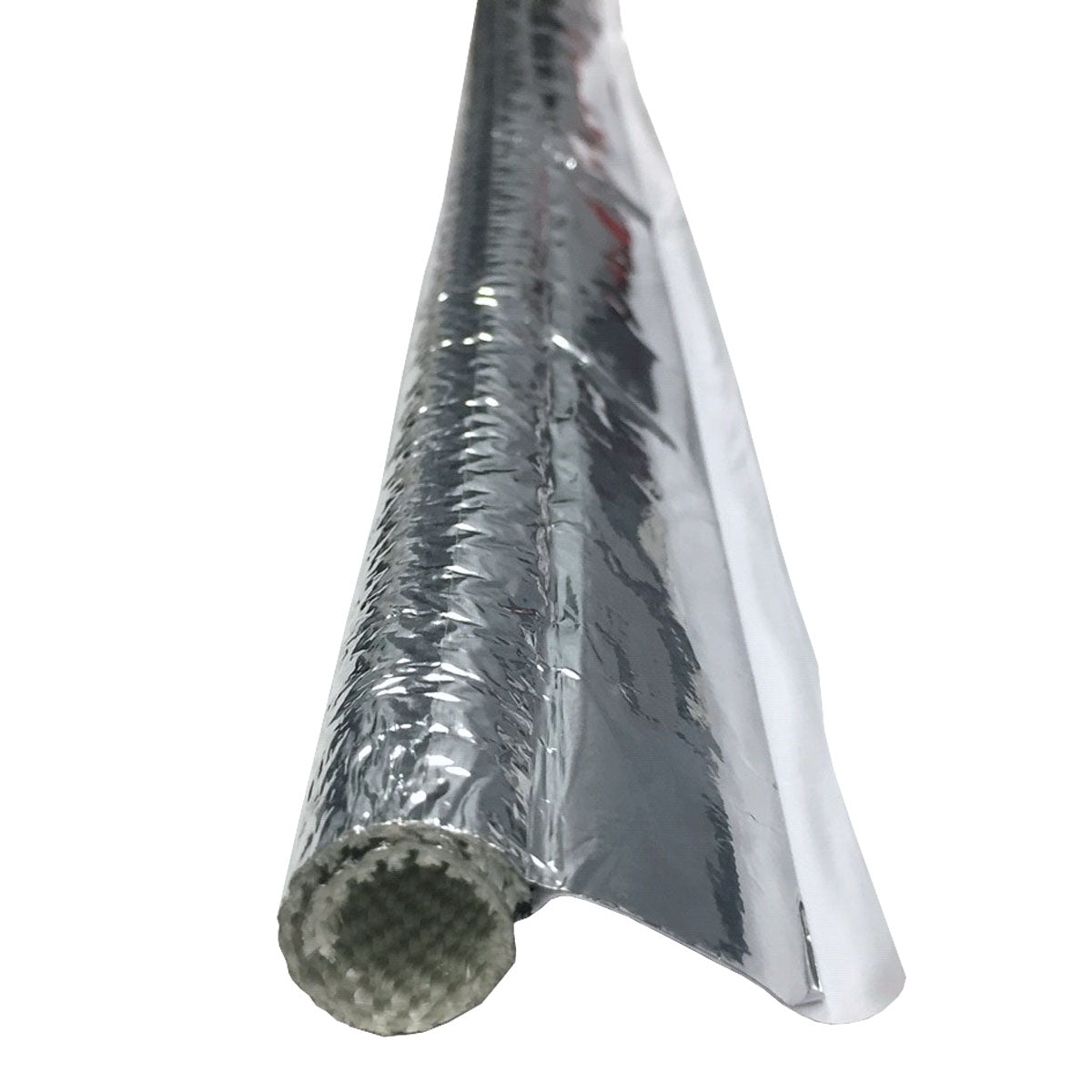 Aluminum Heat Reflective Fiberglass Side Entry Self-Closing Sleeving