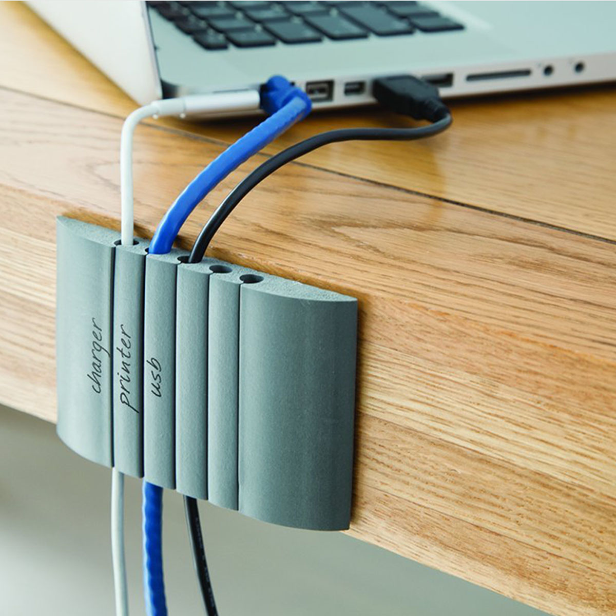 Cable Station & Mini Desktop Wire Organizer