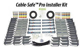 Cable-Safe - The Complete UNDER Desk Cable Manager