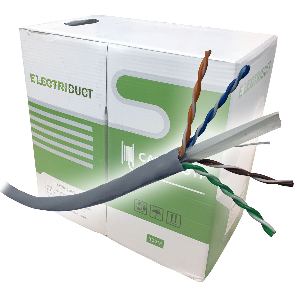 Cat6 Solid Wire UTP PVC Network Data Cables