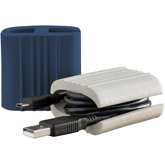 UT WireCord Wrap To-Go Reusable Travel Carry Cable Organizer