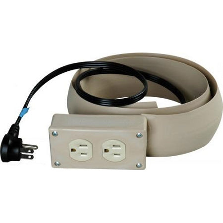 Electrical Lay Flat Power Extensions - Power Cord Covers