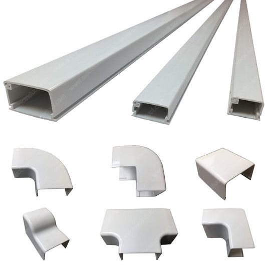 Latching Surface Cable Raceways (Small to XXL Sizes)