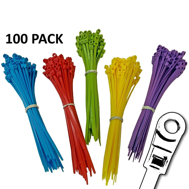 Mounting Head Cable Ties - (18 to 50lbs)