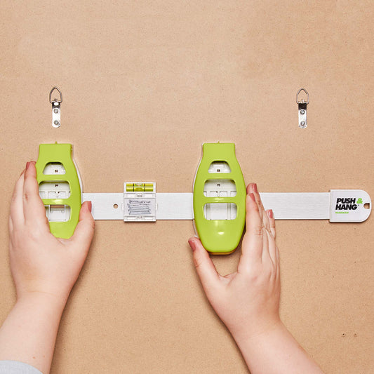 Hangman Push & Hang Picture Hanging Tool Kit with Level