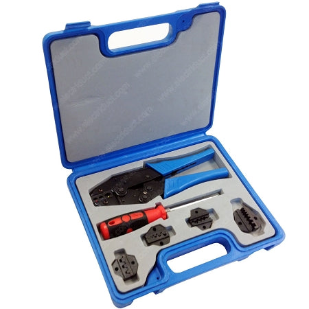Ratcheting Crimping Tool Kit: Insulated & Non-Insulated