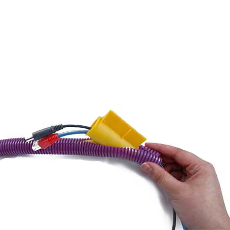 Yellow Wire Loom Tool for ¼” to 1” Tubing