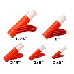Orange Wire Loom Tools for 3/8" - 2" ID Conduit