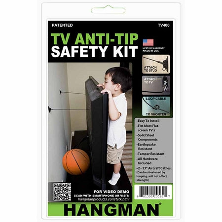 Hangman TV Anti-Tip Safety Kit